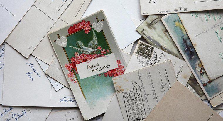 Jak znaleźć wartość starej pocztówki?