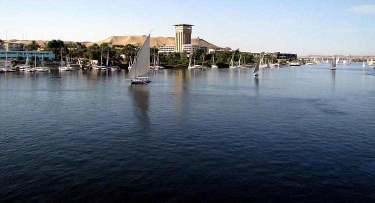 W jakim kierunku płynie rzeka Nil?