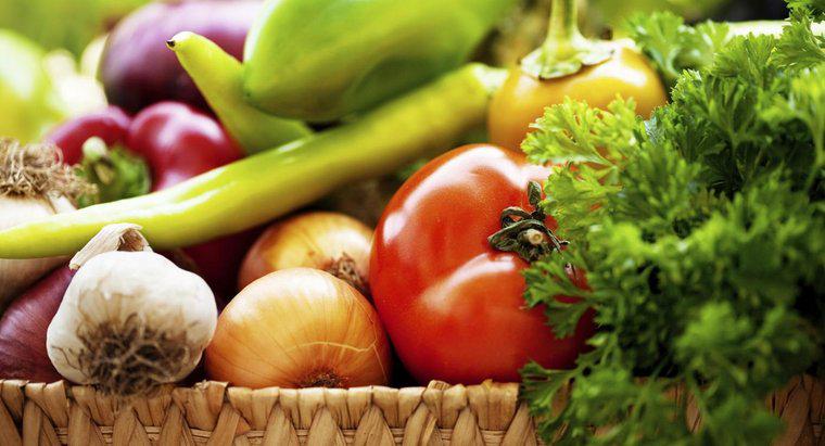 Ile jest różnych rodzajów warzyw?