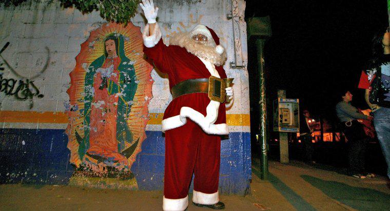 Jak wygląda Święty Mikołaj w Meksyku?
