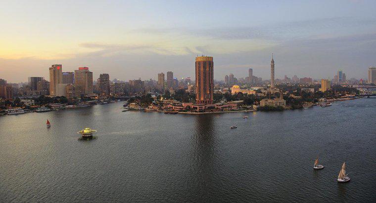 Do jakiego morza płynie rzeka Nil?