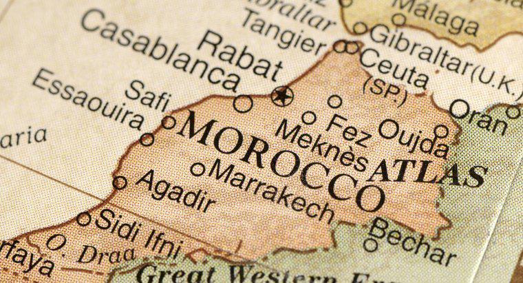 Jakie kraje graniczą z Marokiem?