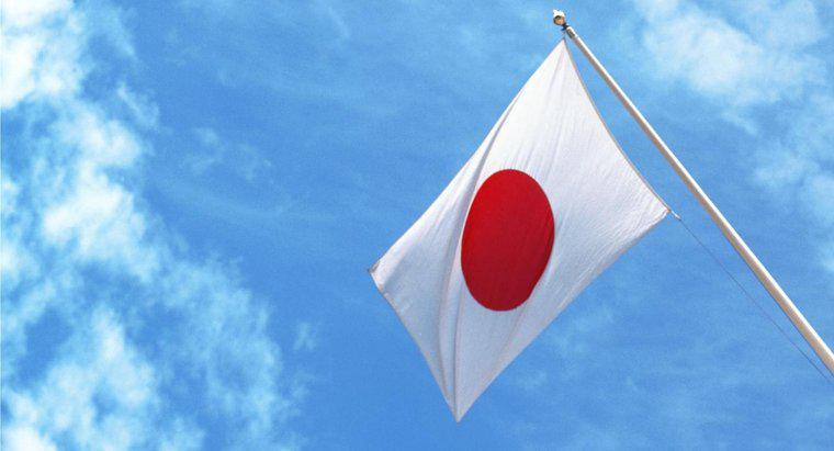 Co oznacza flaga japońska?