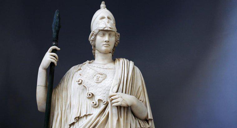 Co zrobiła grecka bogini Atena?