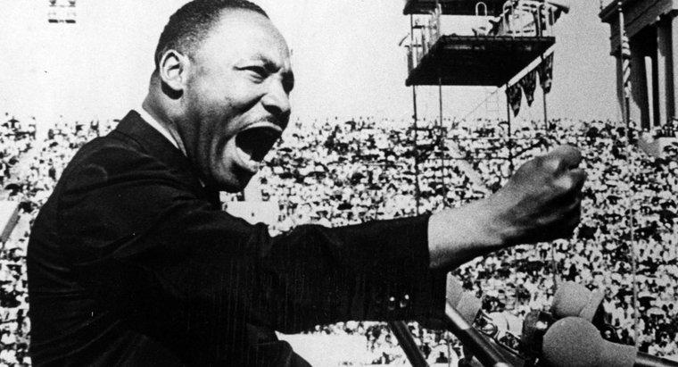Gdzie MLK dał swoją mowę "Mam sen"?