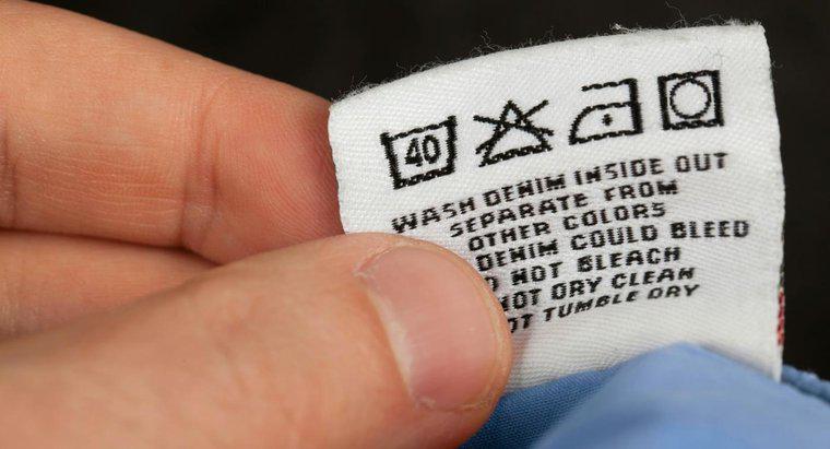 Co oznaczają symbole pralni?
