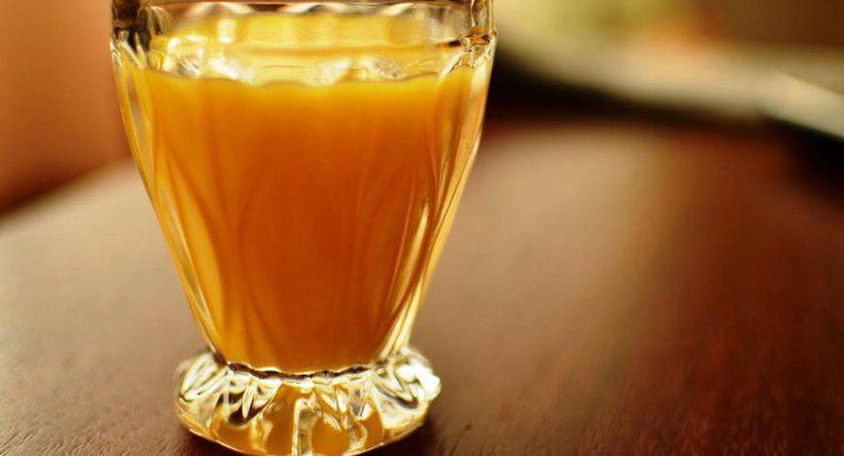 Co znaczy pasteryzowany sok pomarańczowy?