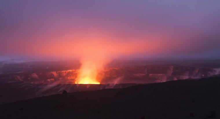 Ile razy wybuchł wulkan Kilauea?