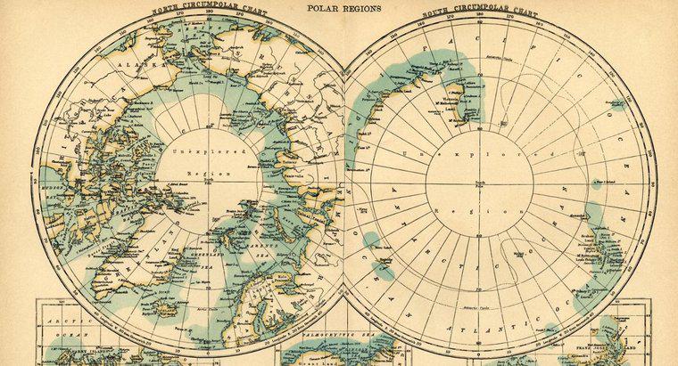 Na jakich szerokościach kręgi polarne i antarktyczne kłamią?