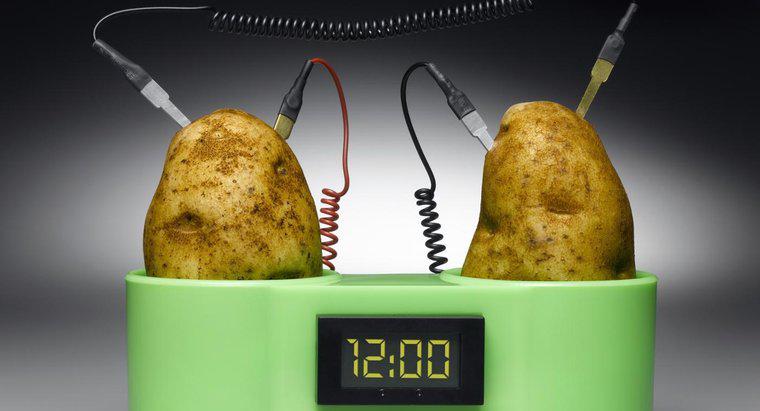 Jak działa energia elektryczna z ziemniaków?