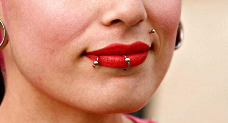 Jakie są różne rodzaje piercing warg?