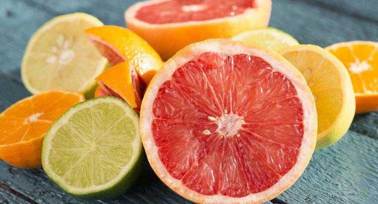 Jakie owoce zawierają kwas cytrynowy?