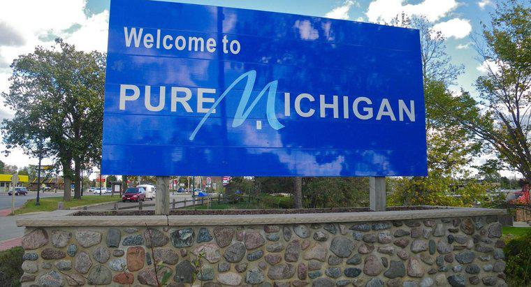 Jak Michigan uzyskał swoją nazwę?