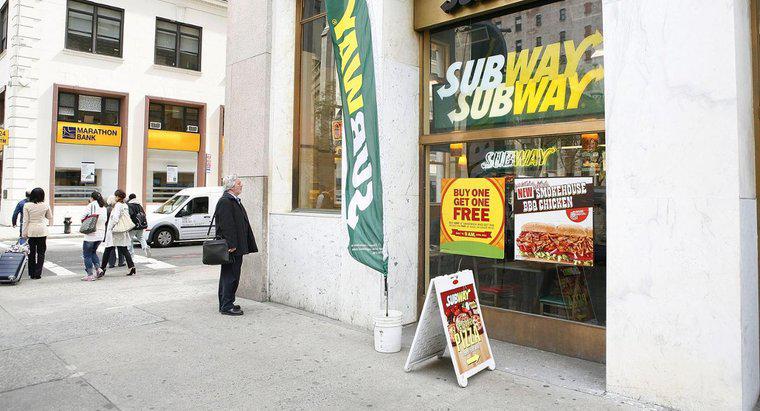 Jakie opcje są dostępne na specjalne promocje w Subway Sandwich?