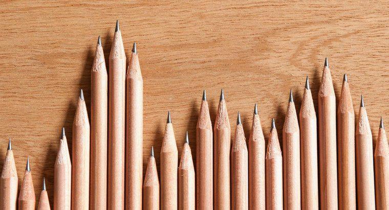 Jaka jest gęstość ołówka?