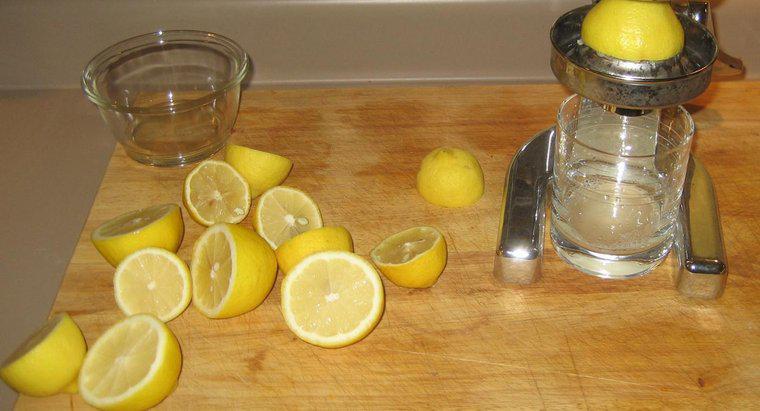 Jaka jest formuła chemiczna dla soku z cytryny?