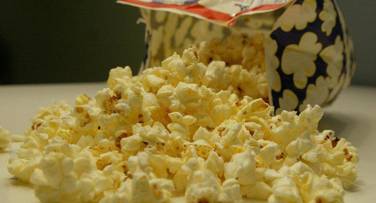 Ile kalorii znajduje się w worku mikrofalowego popcornu?