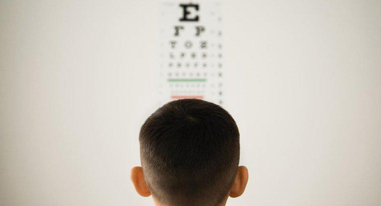 Jak korzystać ze standardowej mapy egzaminu oka?