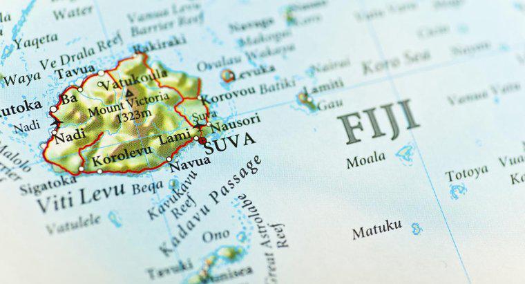 Na jakim kontynencie znajduje się Fidżi?