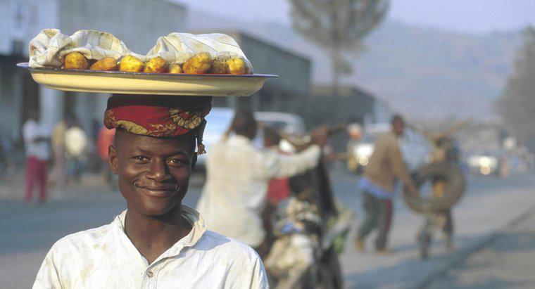 Jaki rodzaj jedzenia spożywany jest w Kongo?