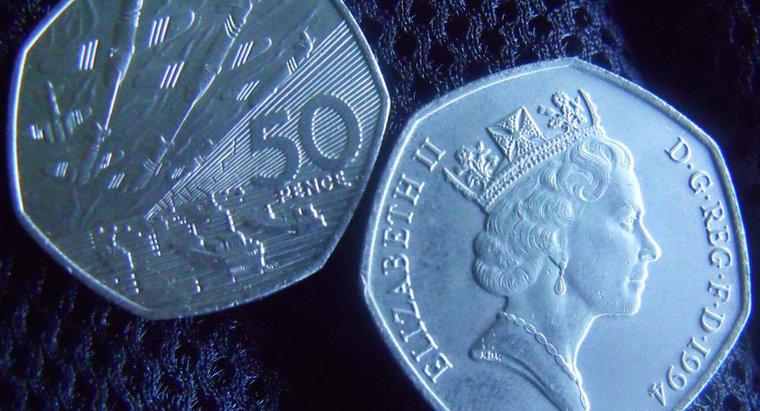 Jakie są monety Elizabeth II?