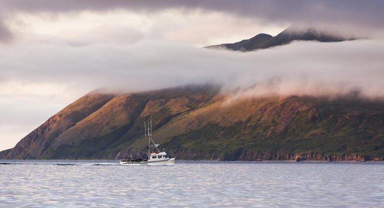 Jaka grupa małych wysp tworzy długi ogon Alaski?